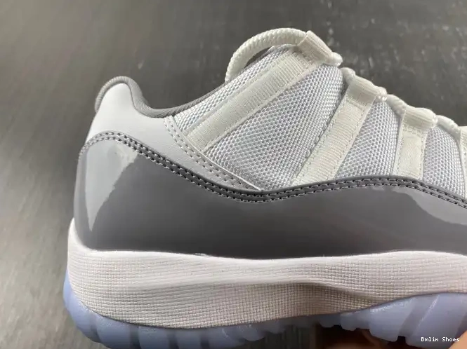 Bmlin 11 Low Grey Cement Jordan Air AV2187-140 0517
